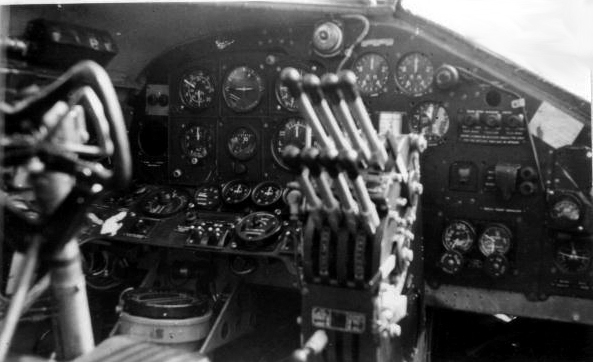 Halifax Mk VII Cockpit